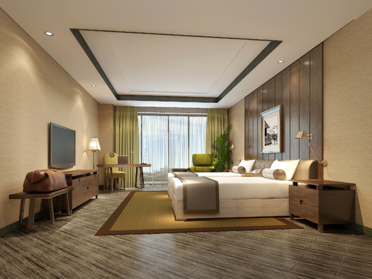 Gelaimei Country Tarzı Modern Otel Yatak Odası Mobilyaları ISO18001