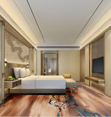 OEM ODM 5 Yıldızlı Otel Yatak Odası Mobilyası Mermer Üstü 500mm Dia ile Çay Masası