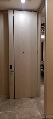 Beyaz Ceviz Kaplama Kapı Paneli 5 Yıldızlı Otel Yatak Odası Mobilyaları 1000*50*2400mm